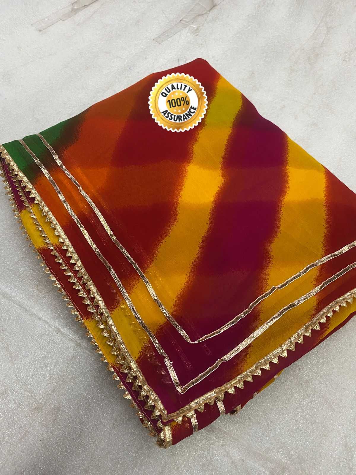 YNF GEORGETTE ASW SAMOSA WHOLESALE SAREES MANUFACTURER